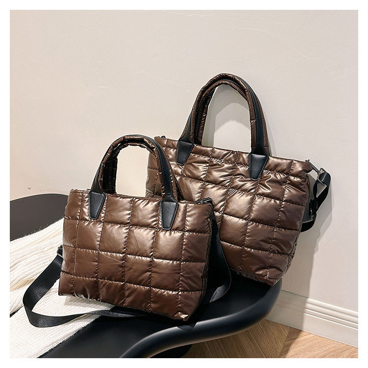 Wholesale PU Autumn and Winter Single Shoulder Crossbody Tote Bag