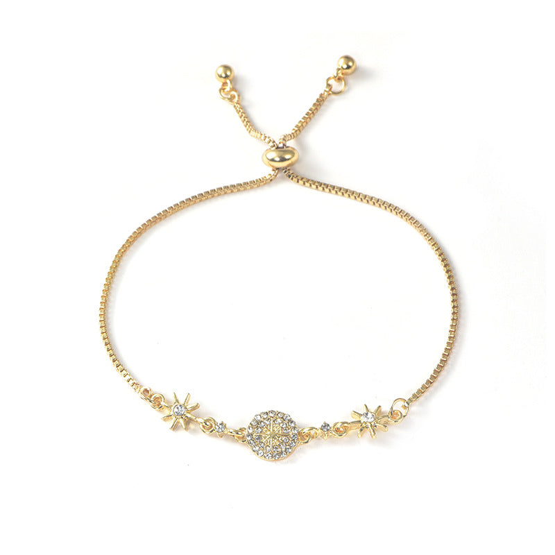Wholesale Star Adjustable Alloy Bracelet