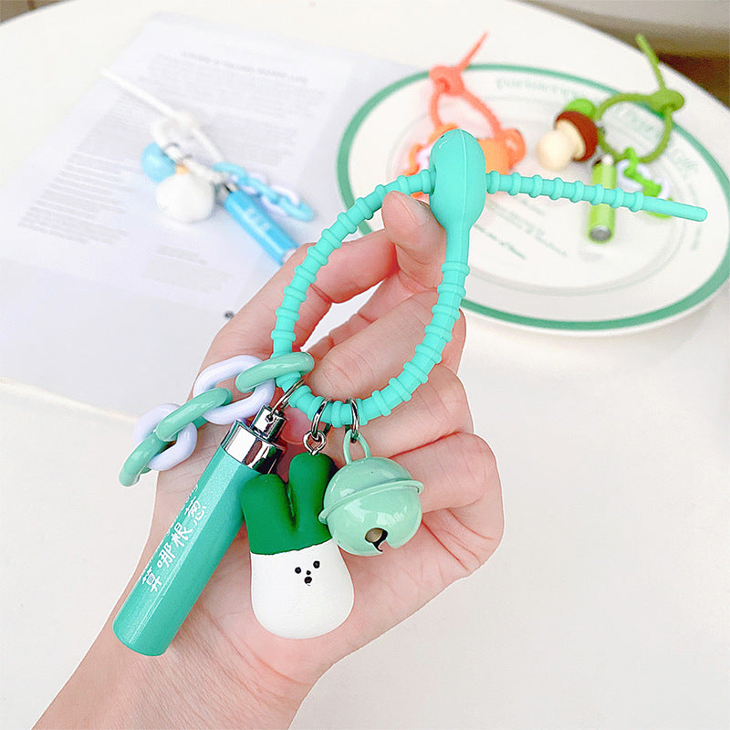 Wholesale Vegetable PVC Keychain