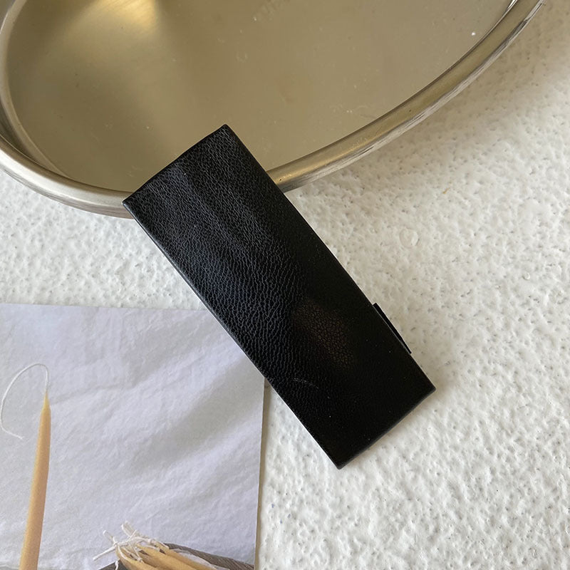 Wholesale Smiley Face Hollow Water Drop Hair Clip