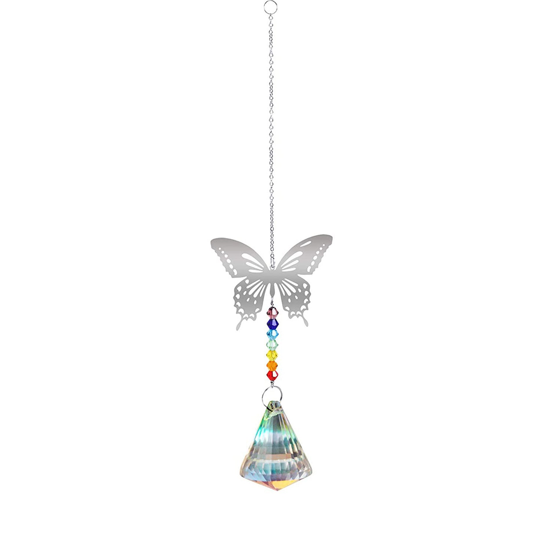 Wholesale Crystal Ball Prism Rainbow Maker Butterfly Dragonfly Pendant