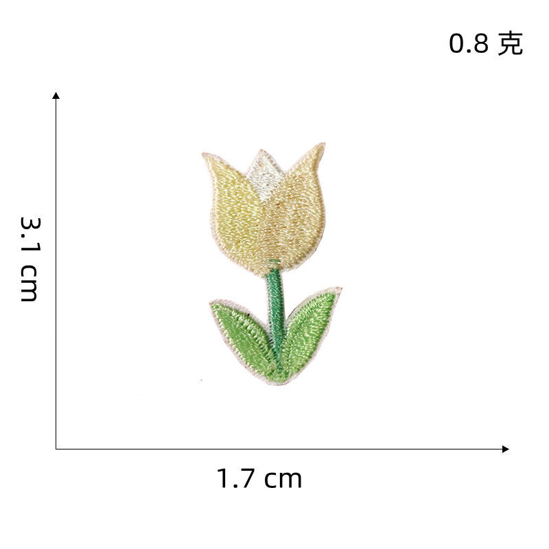 Wholesale Polyester Bee Cartoon Bird Embroidery Patch Self Adhesive Cloth Sticker For DIY Clothing And Phone Case Decoration Stylish Gift