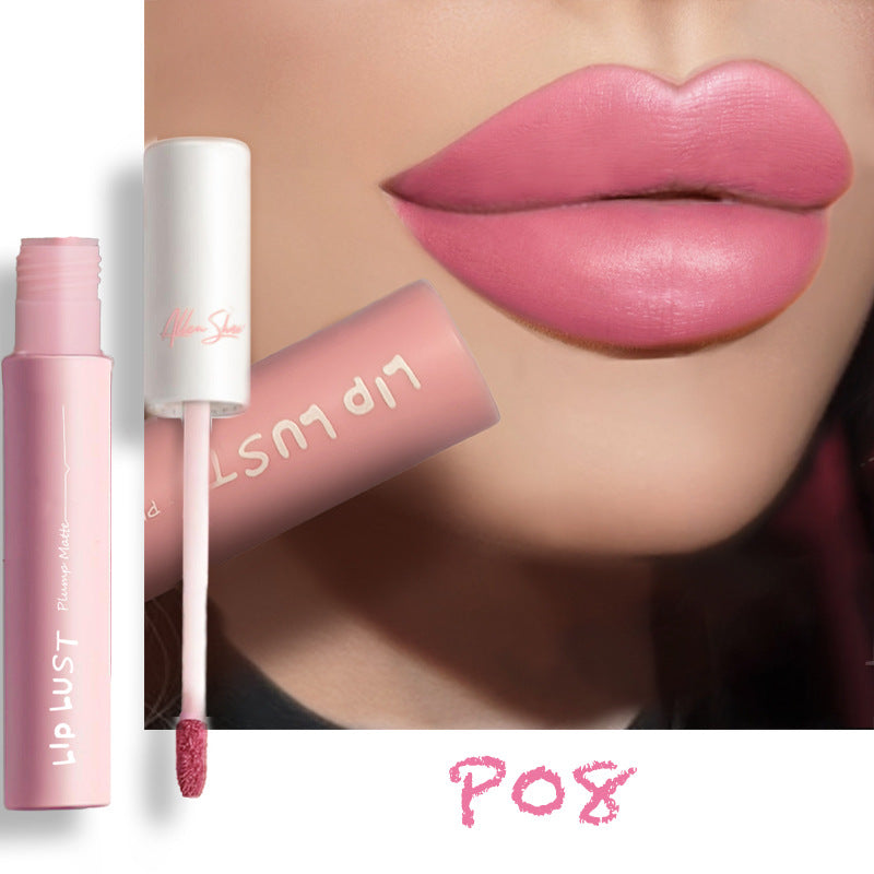 Wholesale Allen Shaw Lip Lust Matte Lip Glaze Moisturizes Dry Lips