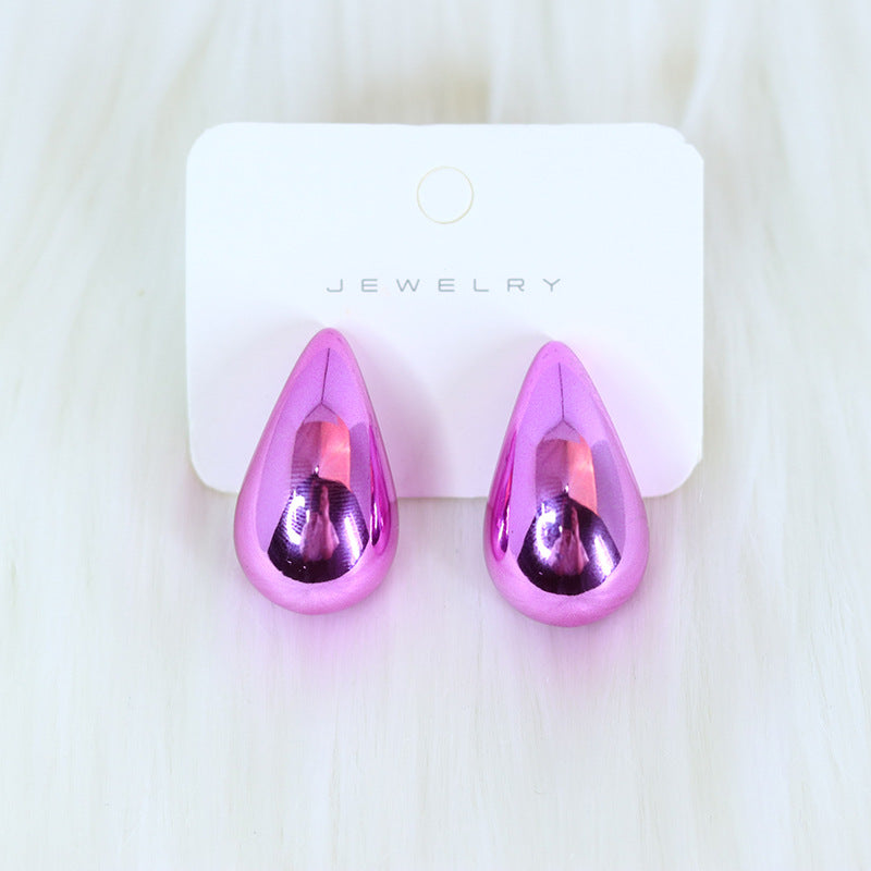 Wholesale Water Drop Acrylic Earrings