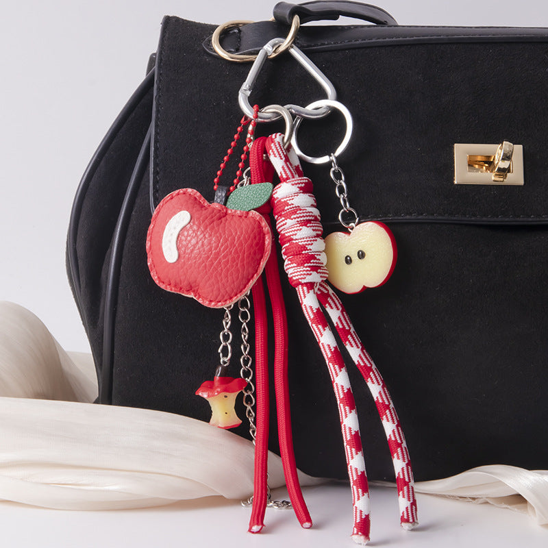Wholesale Apple bag pendant keychain