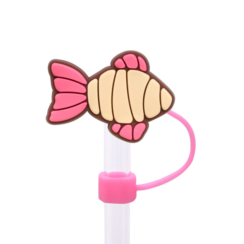 Wholesale Random 100pcs 10M bread dust plug straw  accessories