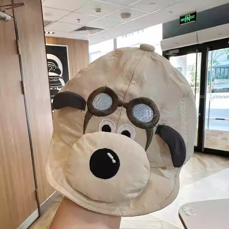 Wholesale Baby Cute Puppy Sunshade Bucket Hat