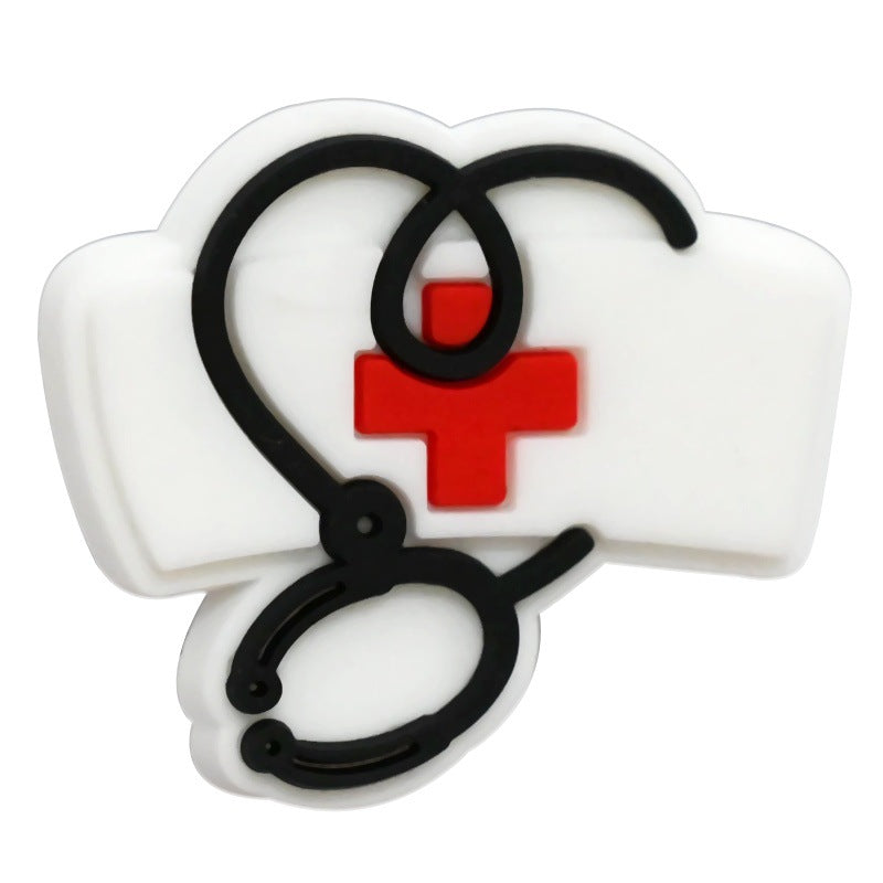 Wholesale  Random 100pcs/pack  Medical series through-hole beads  Focal Beads