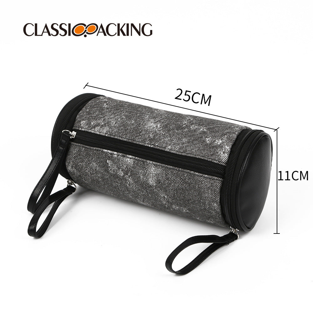 Wholesale Cylindrical Handbag Portable Beauty Products Storage Bag
