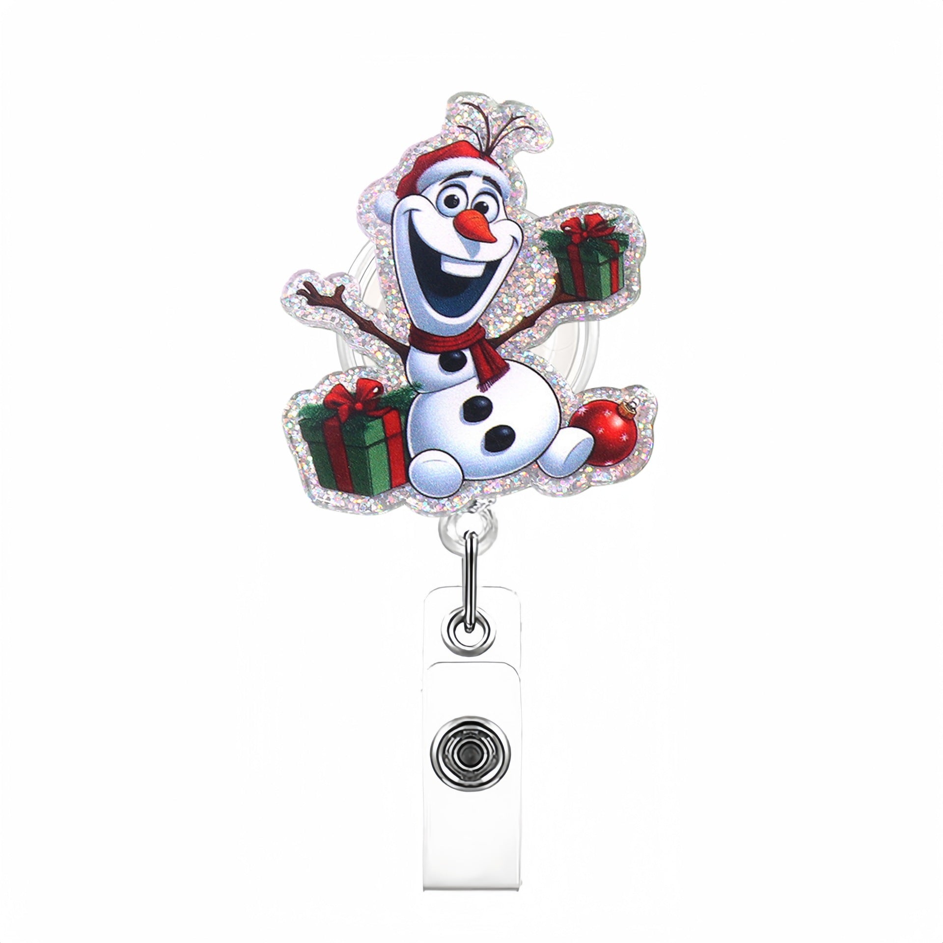 Wholesale Funny Christmas Tree Badge Reels