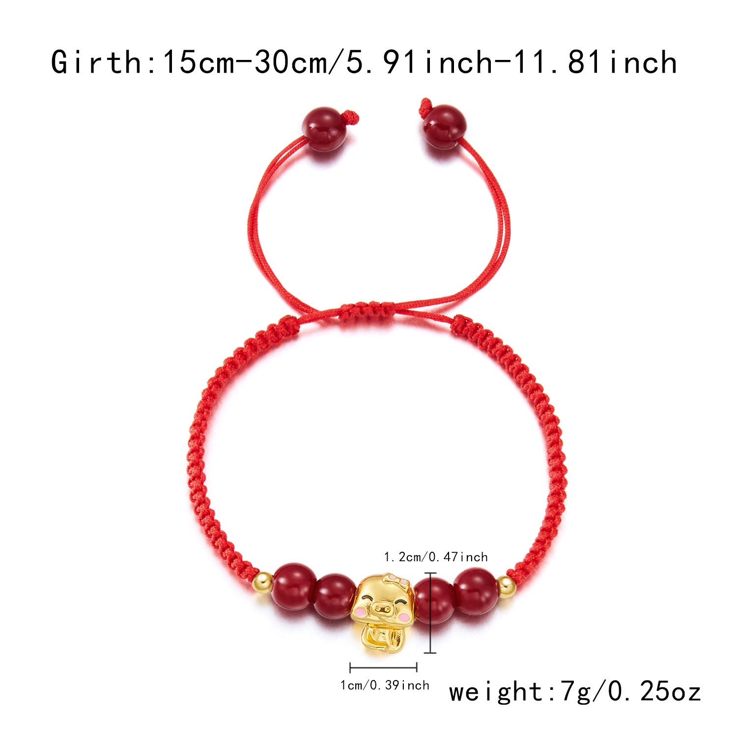 Wholesale Snake Year Zodiac Year Red String Bracelet for Bringing Fortune and Blessings