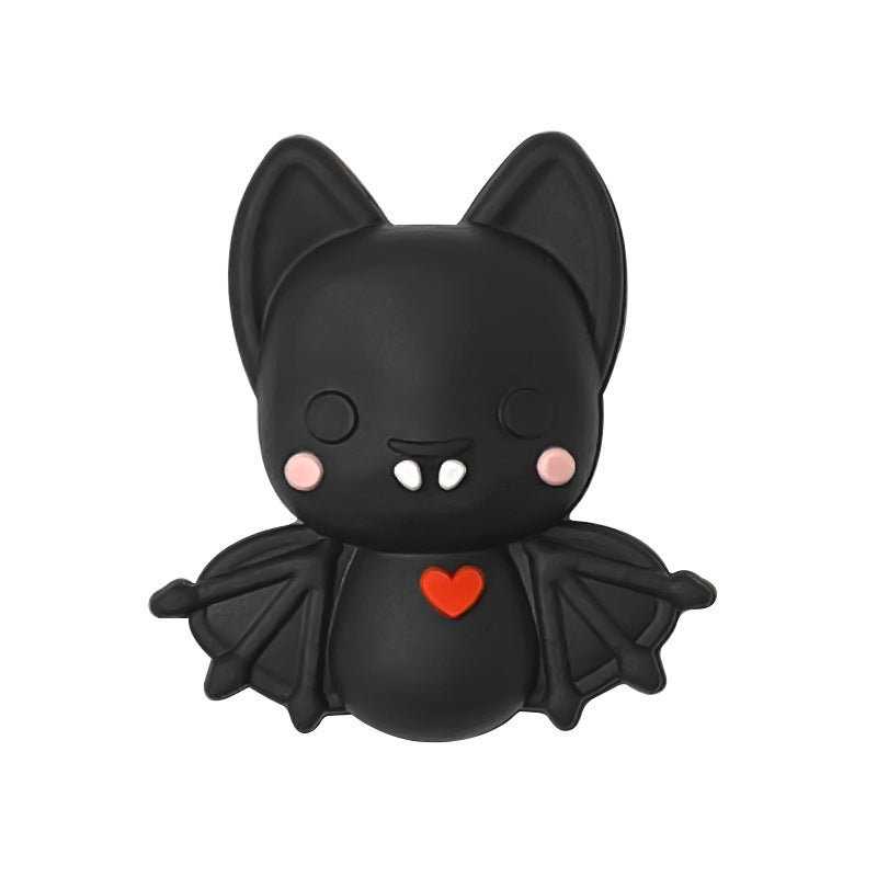 Wholesale 10pcs 3D Bat Cartoon Beads Loose Focal Beads