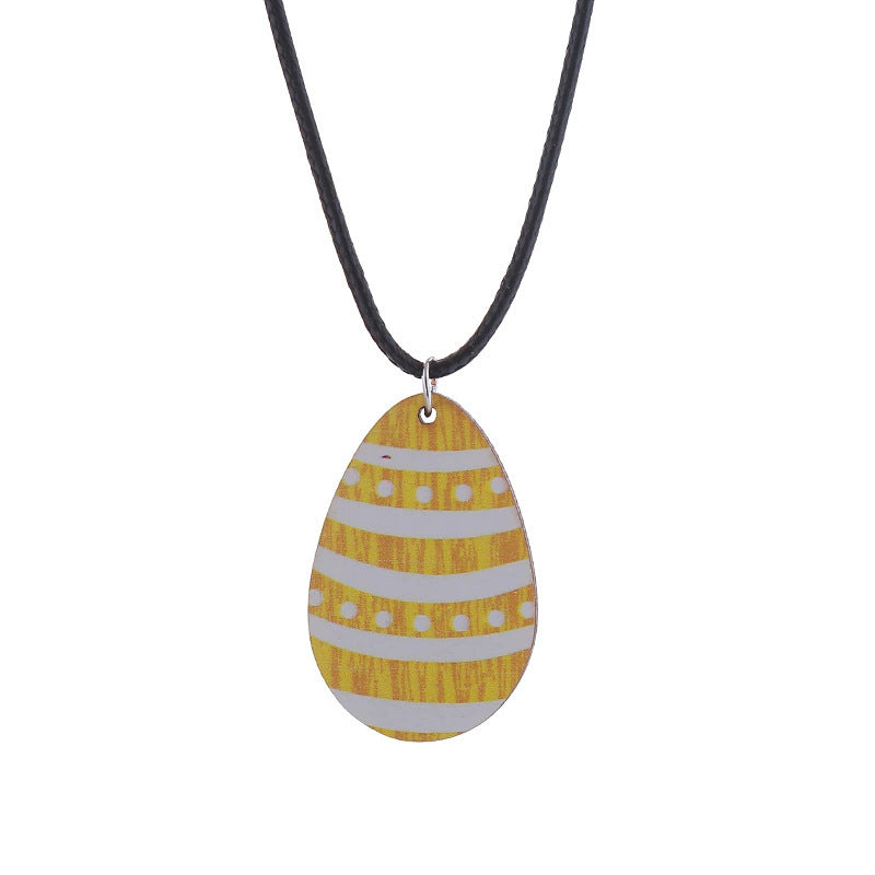 Wholesale Easter rabbit Flower Basket Cute Wood Earrings