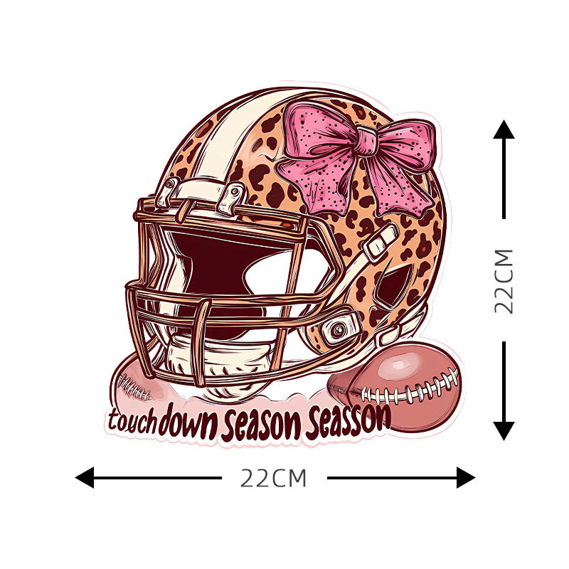 Wholesale rugby jersey UV DTF ready-to-use transfer stickers