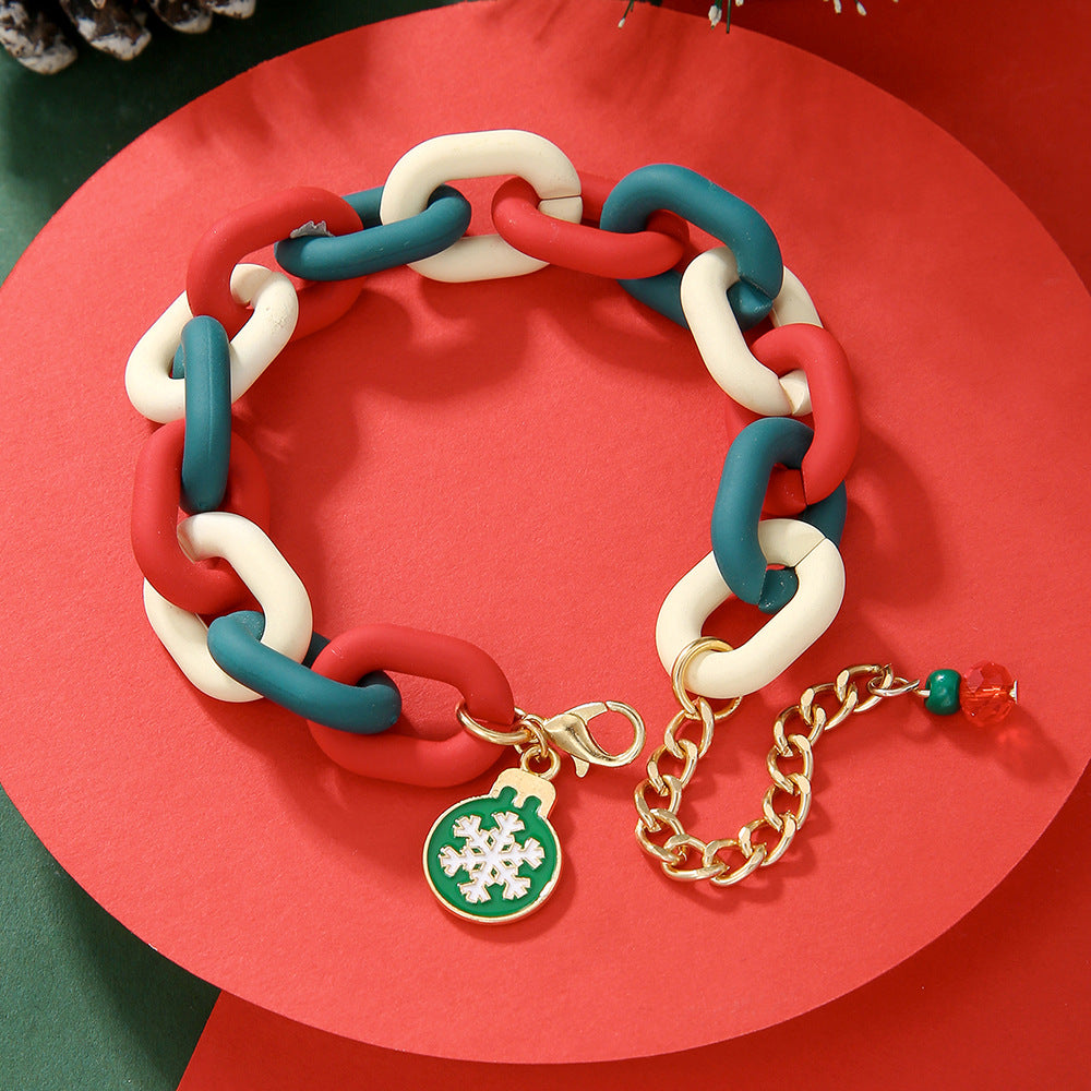 Wholesale Christmas bell  bracelets