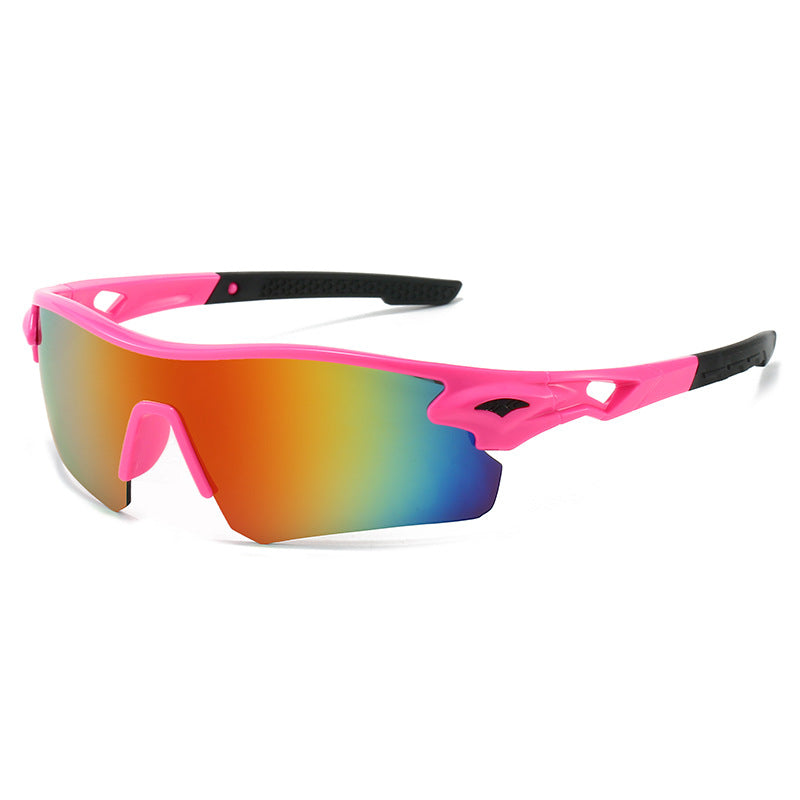 Wholesale Outdoor sports sunglasses colorful anti-ultraviolet cycling sunglasses