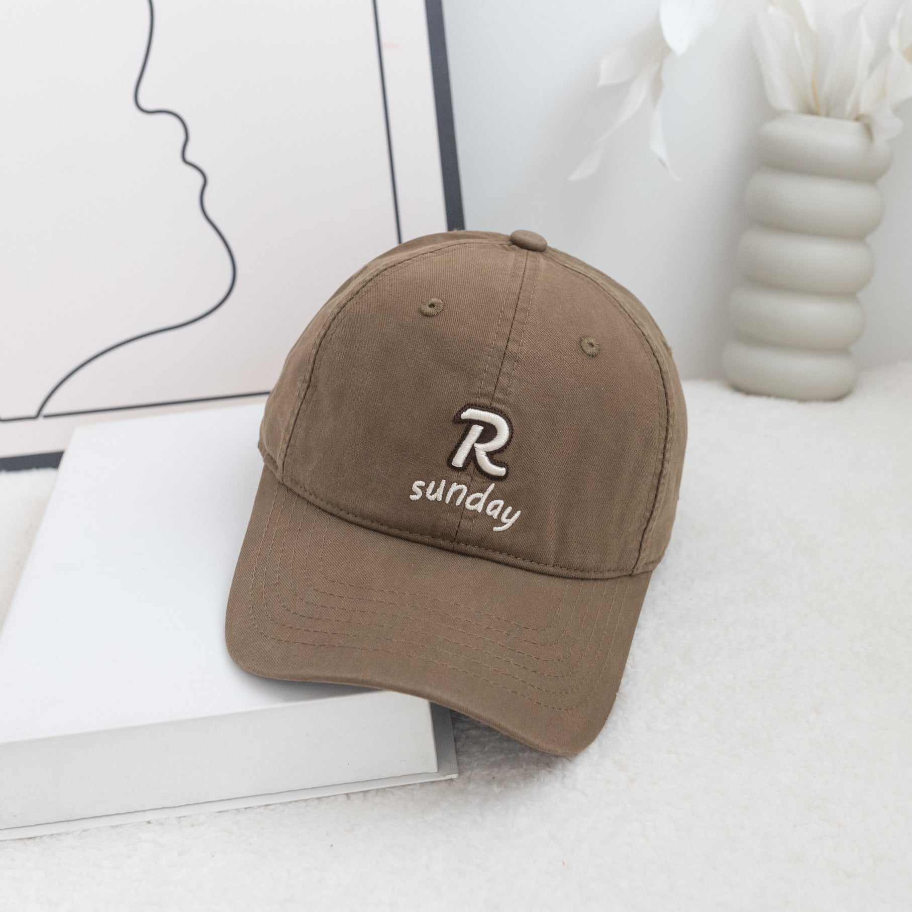 Wholesale New Spring and Summer Unisex Soft Top Embroidered Cotton Baseball Cap