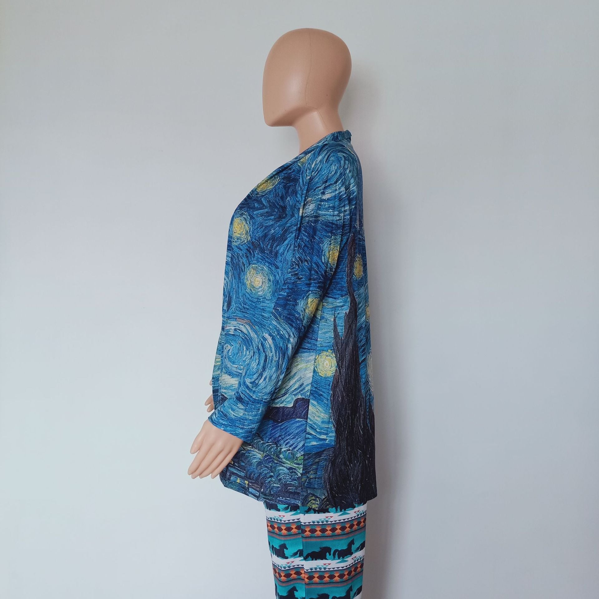 Wholesale Printed Shawl Thin Polyester Small Coat