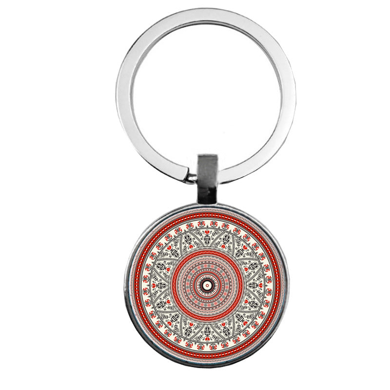 Wholesale Time Gemstone Zinc Alloy Keychains