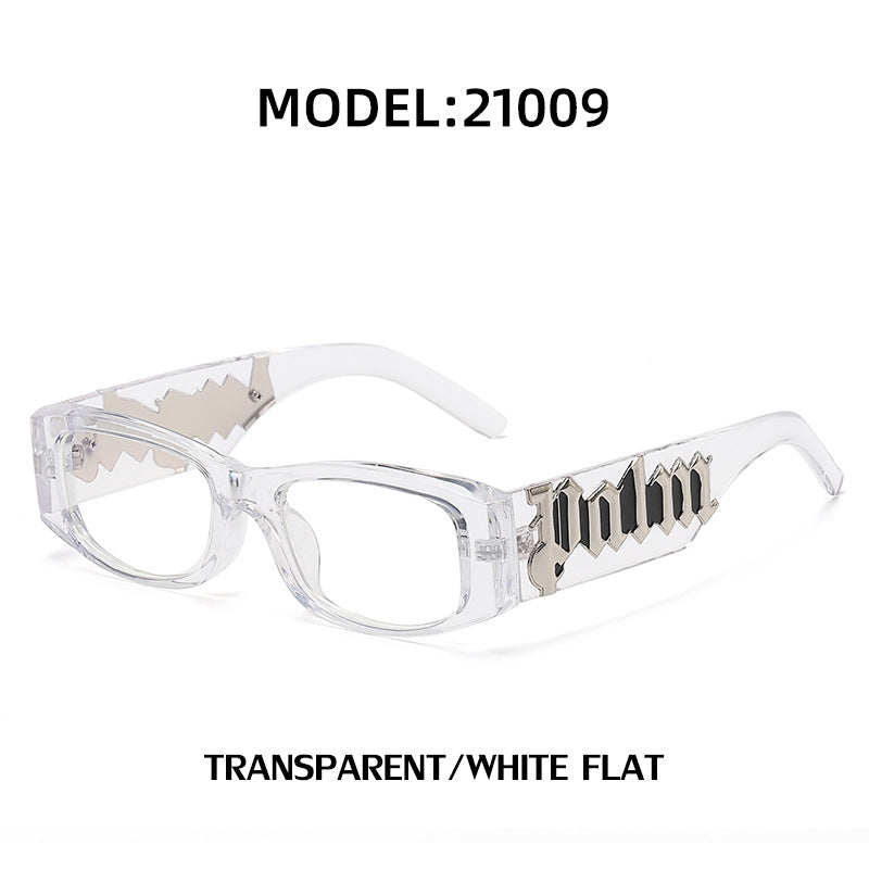 Wholesale Small Frame Fashion Wide Temples Anti-ultraviolet Sunglasses