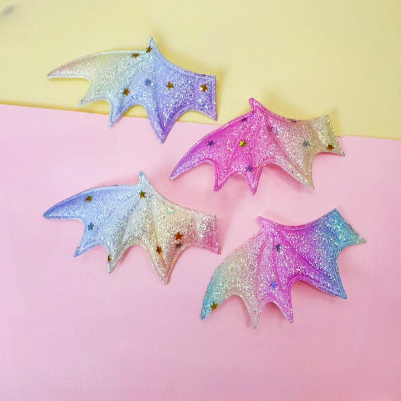 Wholesale Ultra Embossed Magic Devil Wings DIY Handmade  Hairpin Costume Hat Shoes and Socks Decorative Accessories