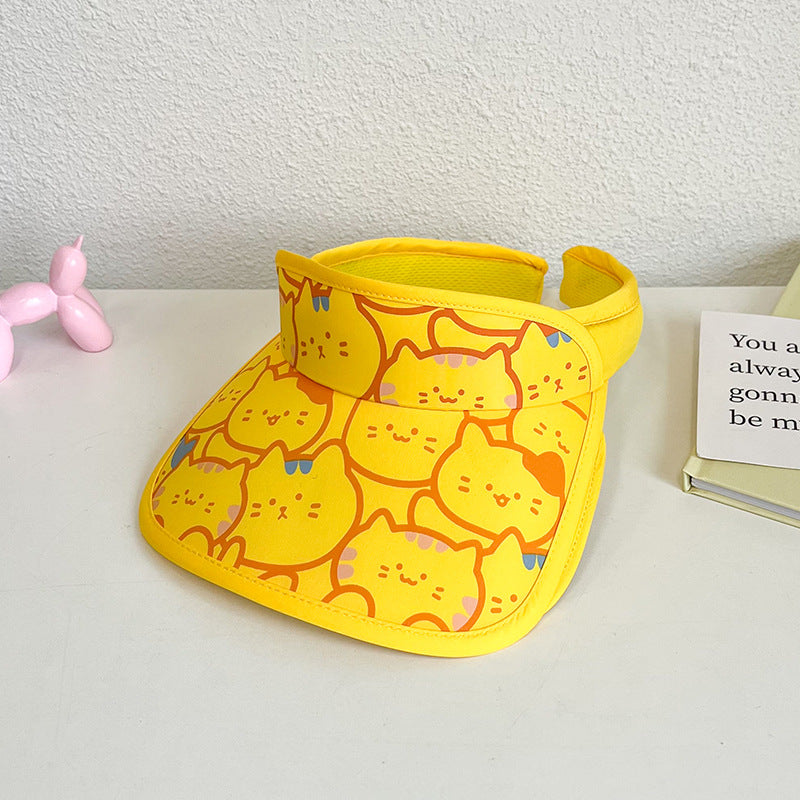 Wholesale Cotton Kids Summer Breathable Empty Top Hat