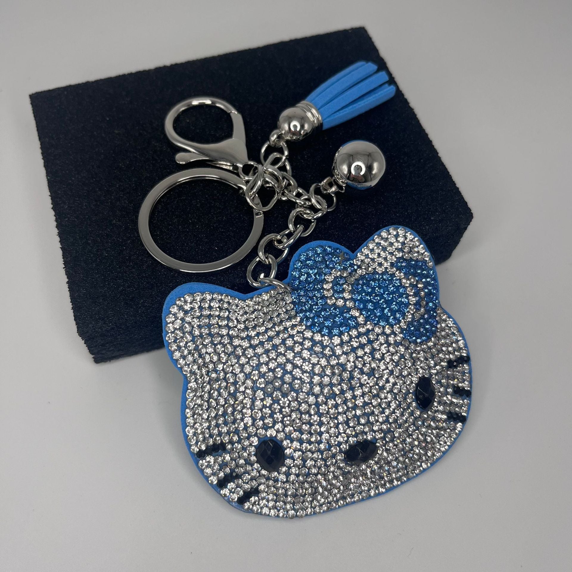 Wholesale Rhinestone Creative Anime Cartoon Studded Hot-Fix Rhinestone Keychain