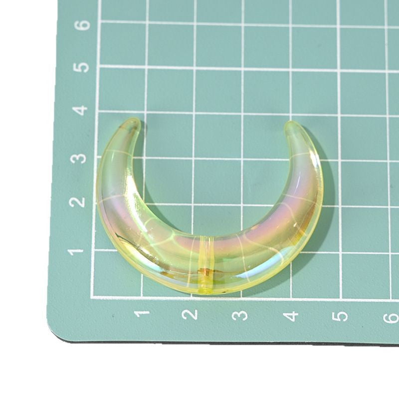 Wholesale   5pcs/psck  Moon Beads  Acrylic Beads