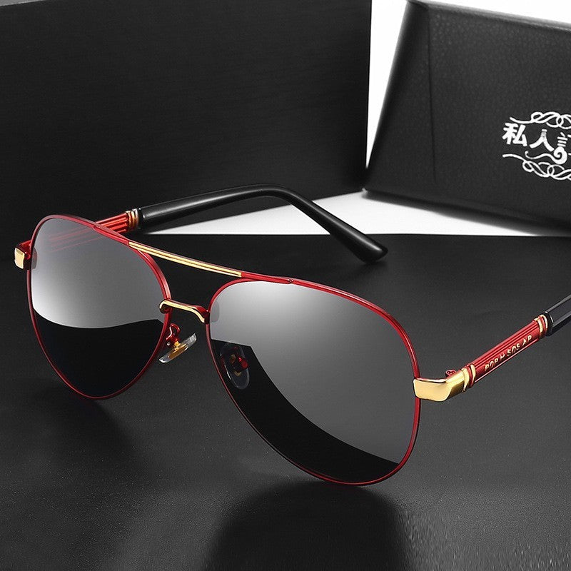 Wholesale Polarized sunglasses for men and women with UV protection, classic frog-eye glasses