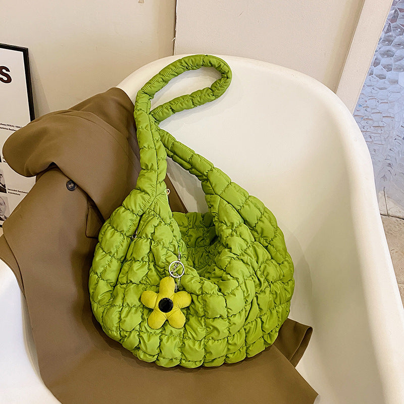 Wholesale Nylon Pleated Cloud Women's Large Capacity Single Shoulder Crossbody Bag