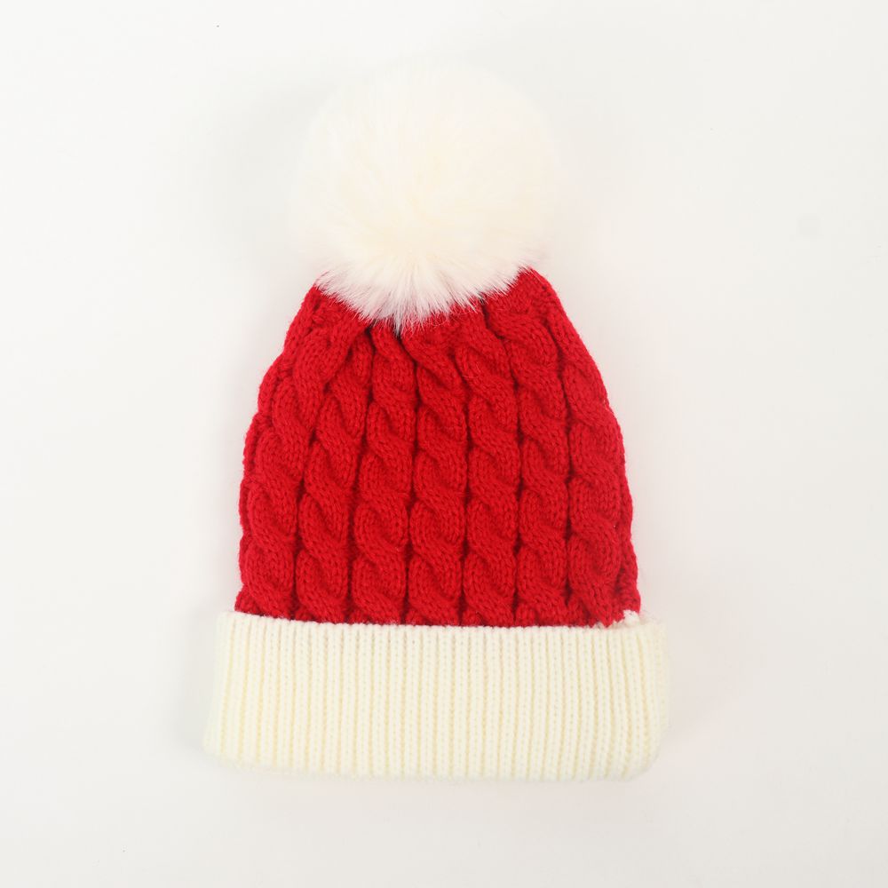 Wholesale Parent-child Christmas Hat Winter Woolen Hat Outdoor Warm Knitted Hat