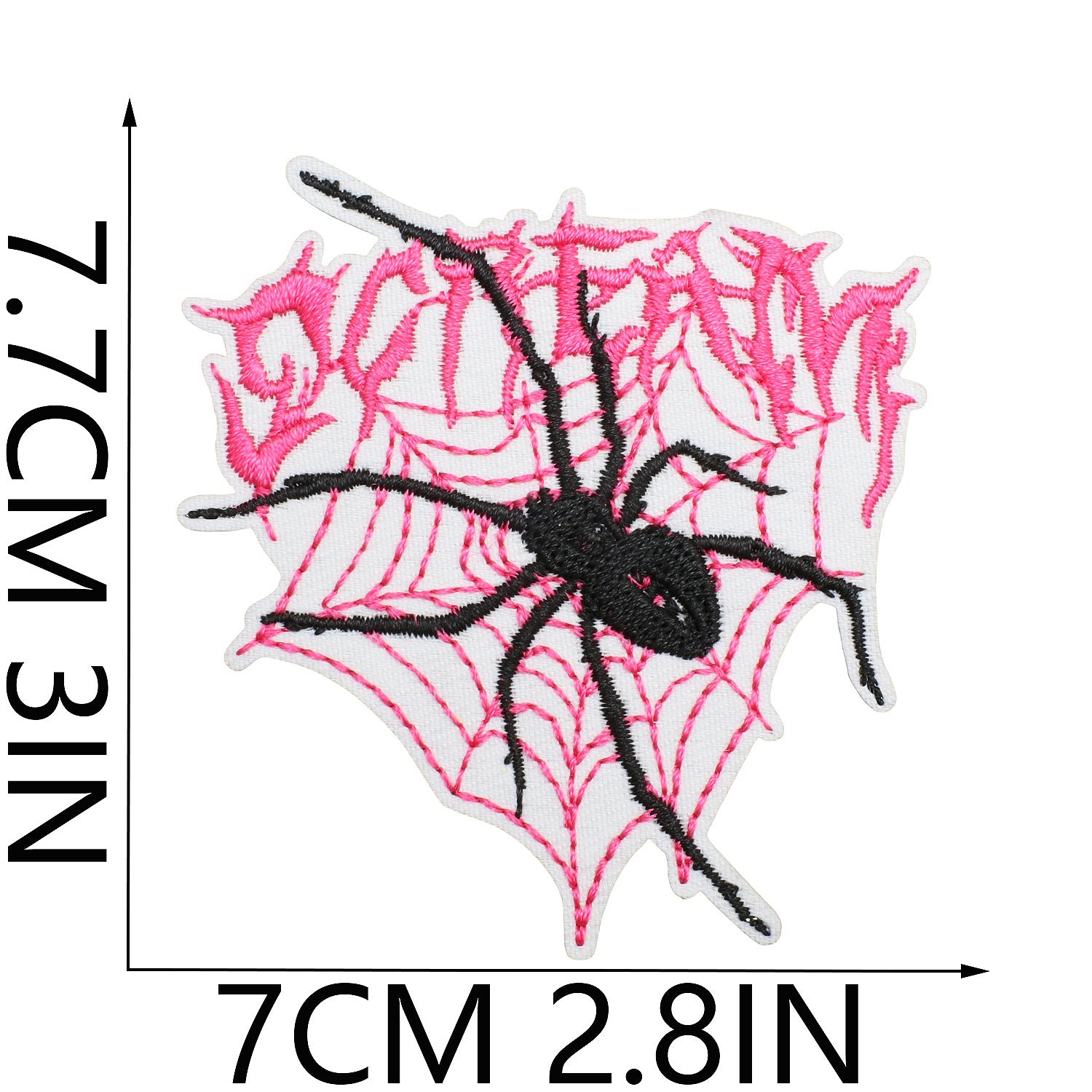 Wholesale Rose' s Covenant Embroidered  Romantic Skull Couple' s DIY Patches