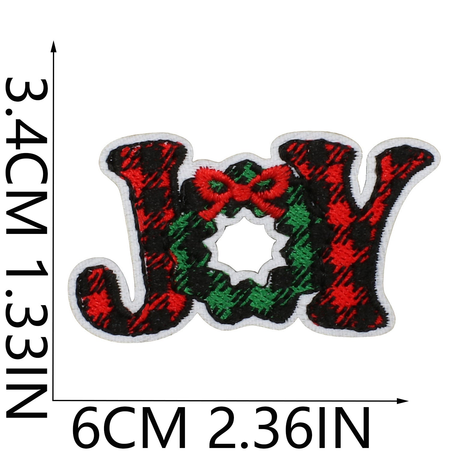 Wholesale Cartoon Christmas Embroidery Patches Festive Tree Snowman Designs Polyester Thread Decorative Accent For Clothing Bags DIY Projects
