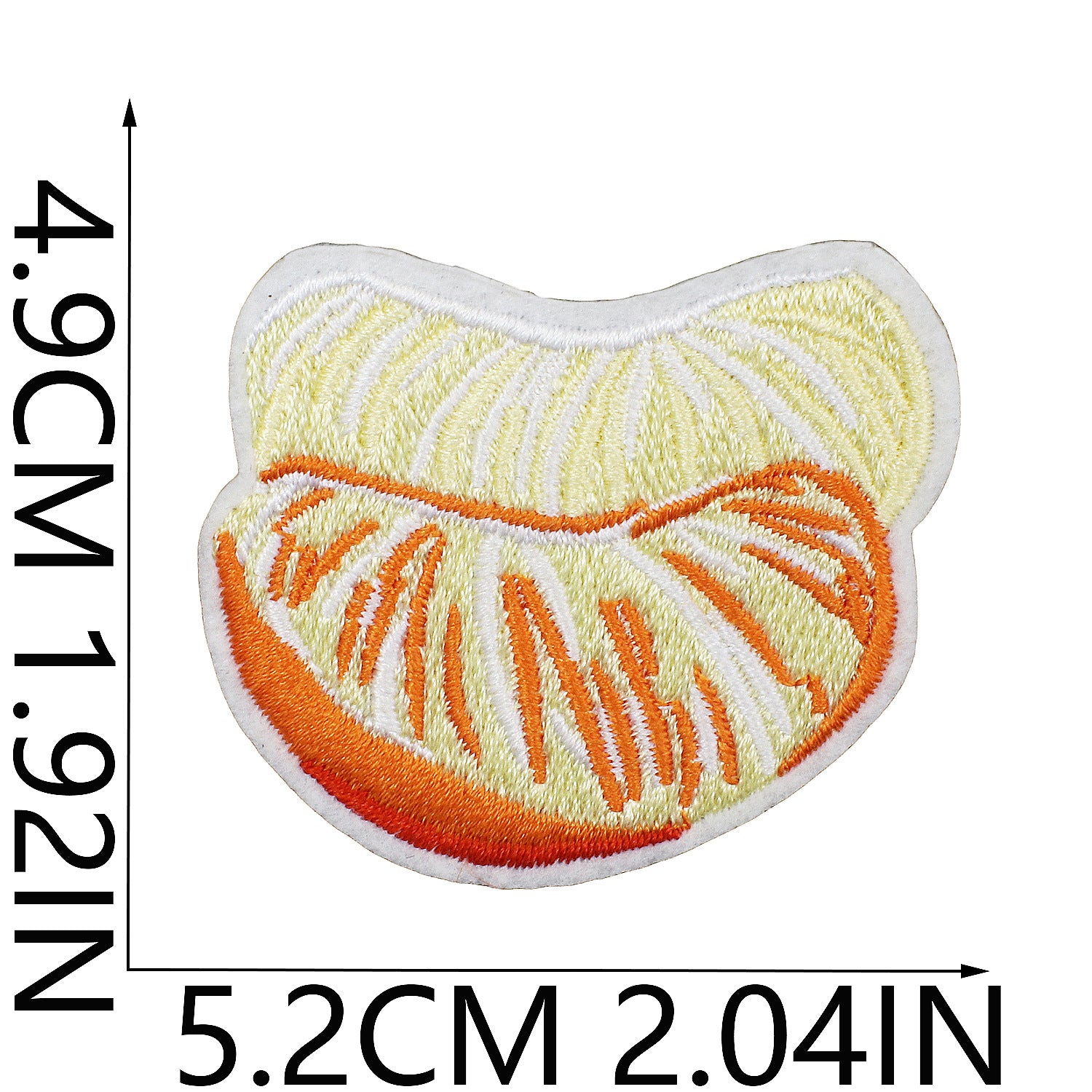 Wholesale Cartoon Orange Series Embroidery DIY Patches
