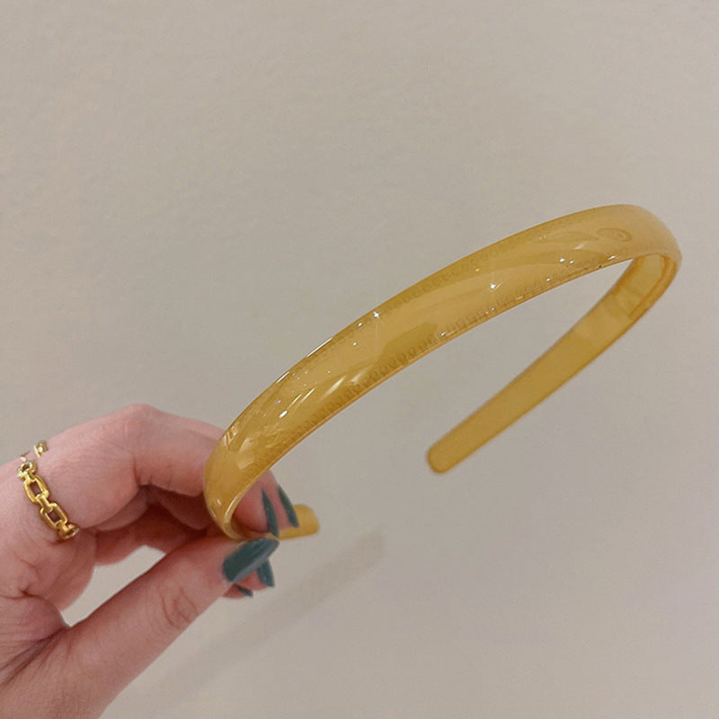 Wholesale Jelly headband acrylic headband with teeth non-slip