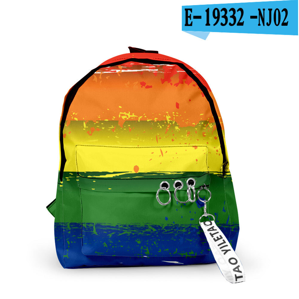 Wholesale Oxford cloth LGBT backpack