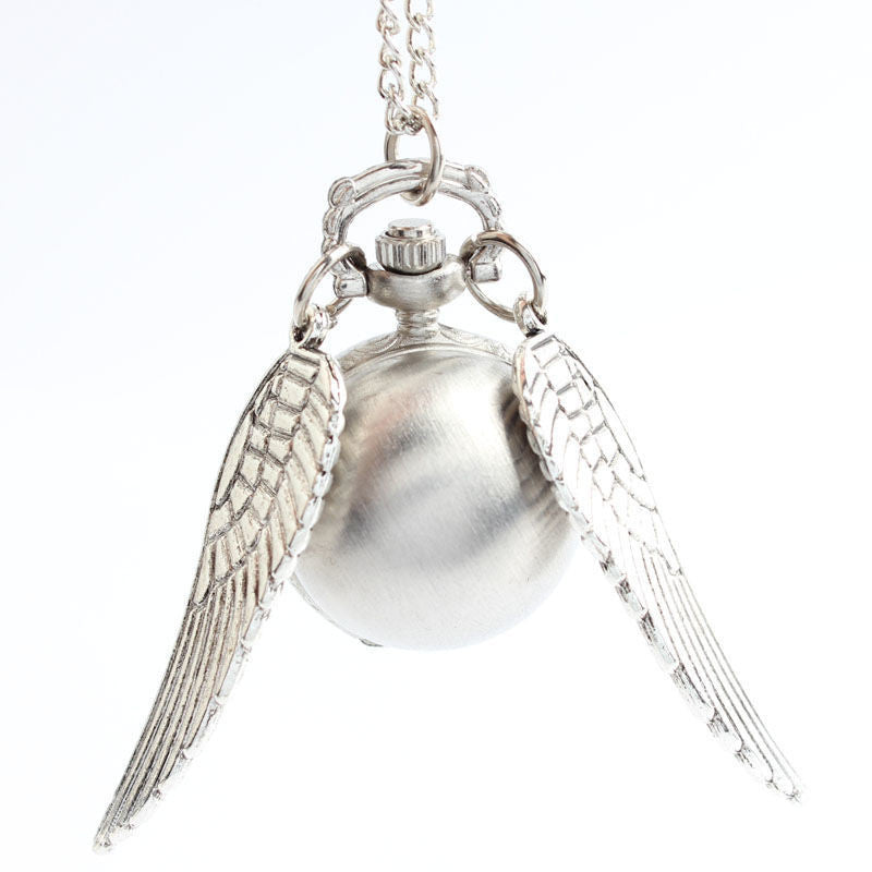 Wholesale Flip up round ball with large wings pocket watch OLY Exclusive