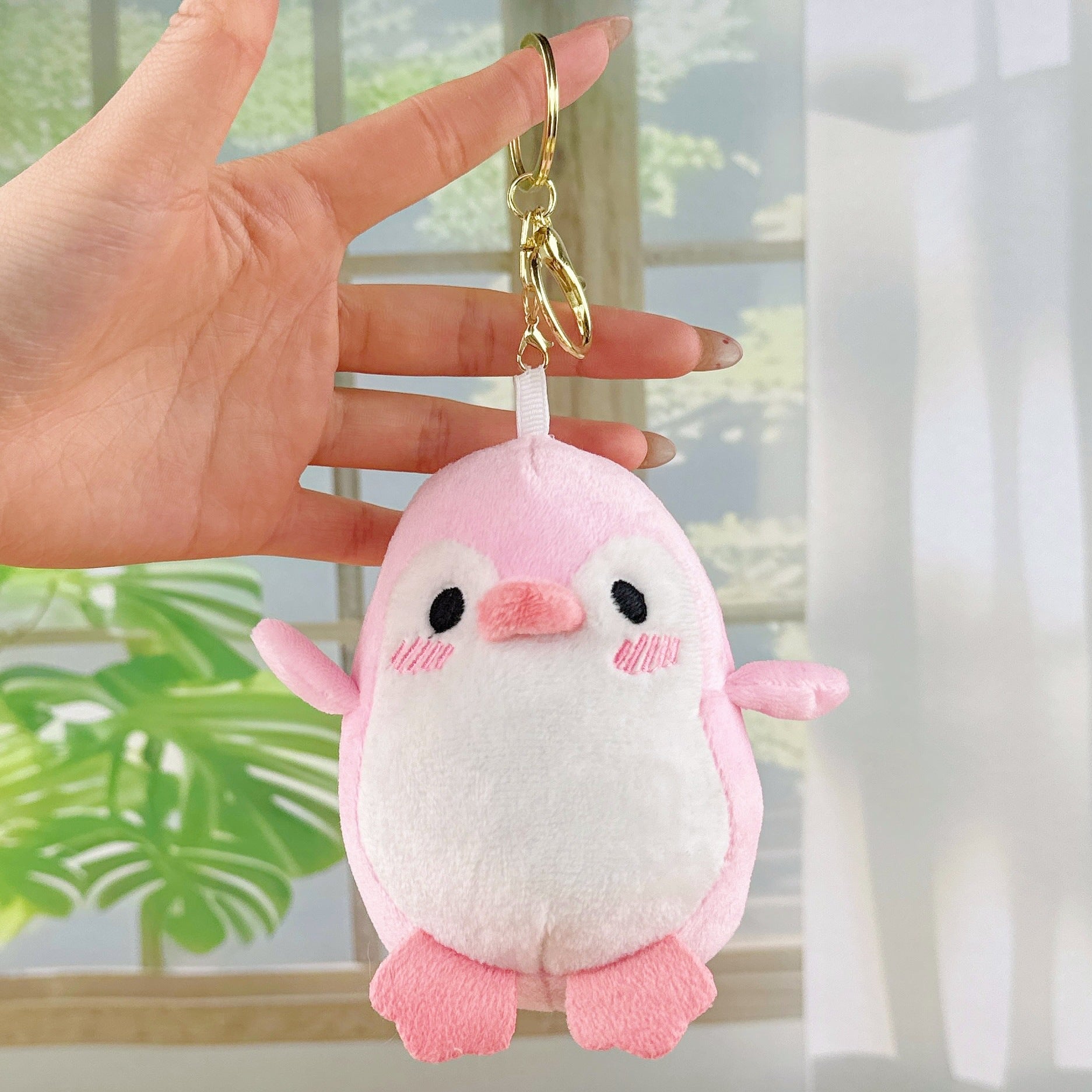 Wholesale  Cartoon Penguin Doll Pendant Cute Little Penguin Plush Toy Keychain Pendant Bag Hanging Ornament Grasp Gifts