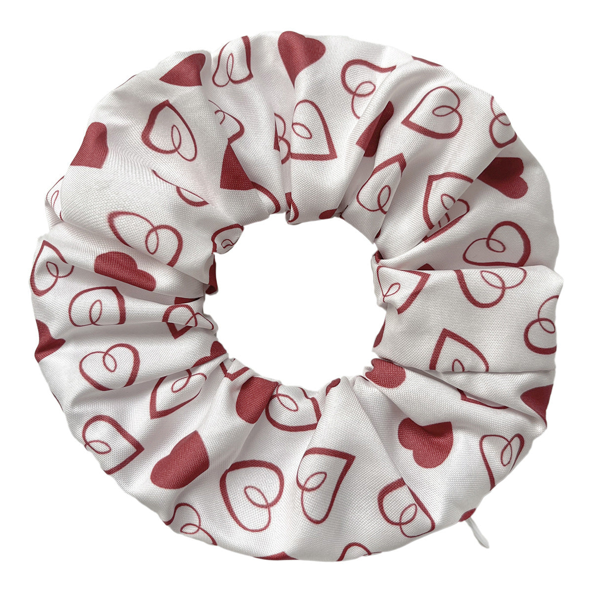 Wholesale Heart Lips Pattern Donut Intestine Hair Tie
