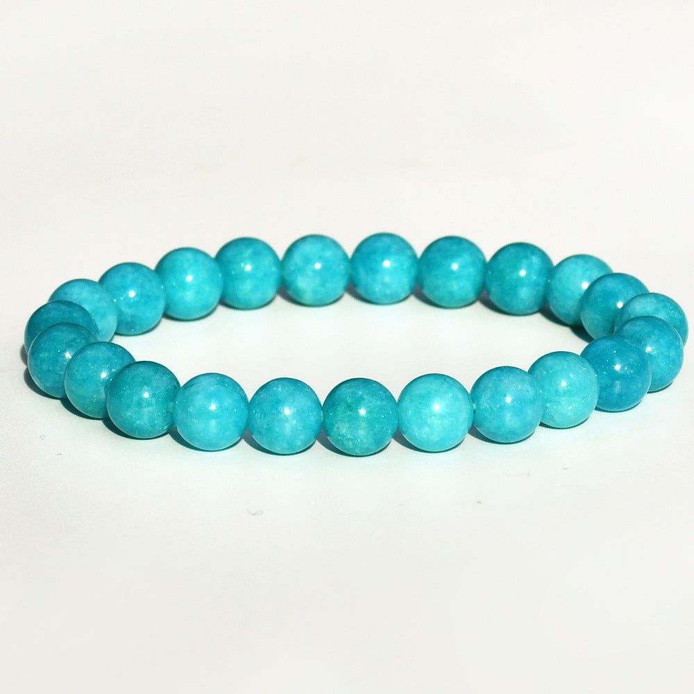 Wholesale New Chinese bracelet 8mm round beads natural stone bracelet