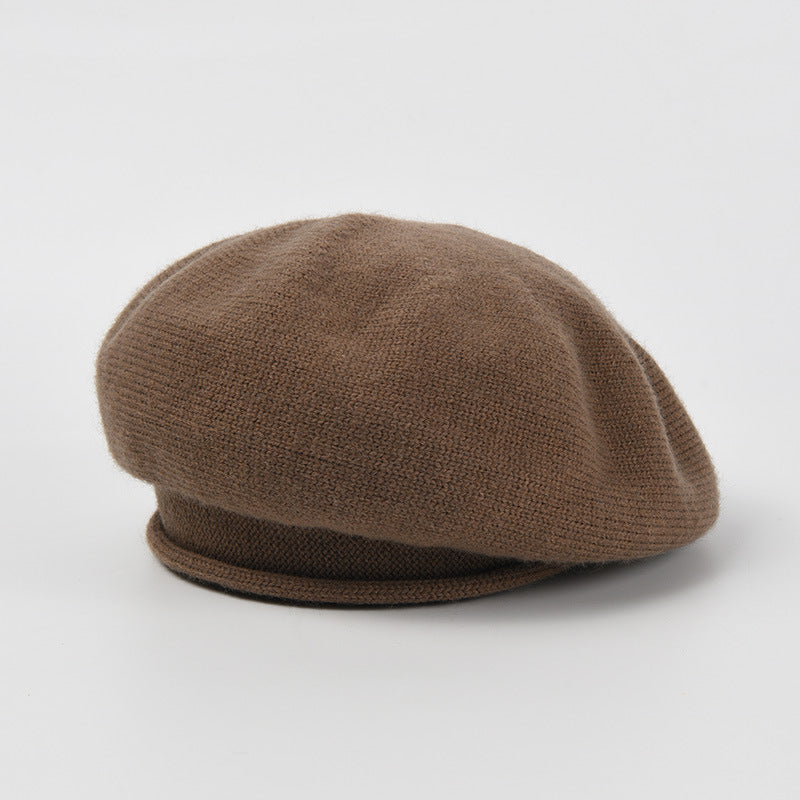 Wholesale Mixed Wool Knitted Beret