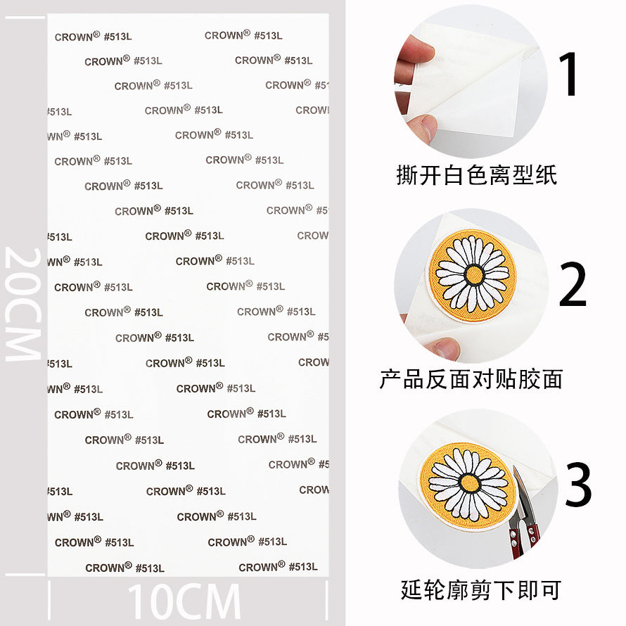 Wholesale Bow Bear Embroidered Cloth DIY Patches