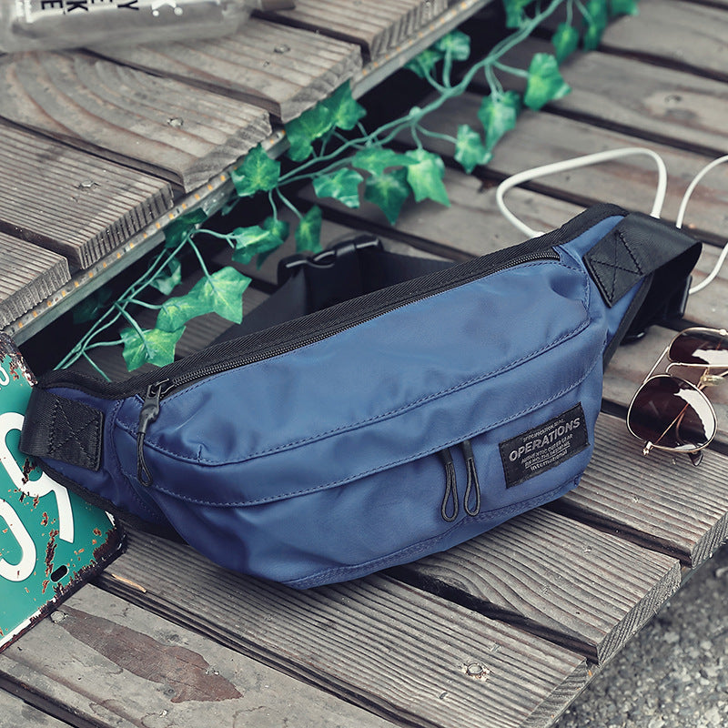 Wholesale Fashion personality men's waist bag chest bag messenger bag casual shoulder bag