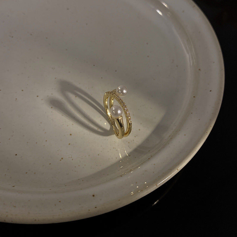 Wholesale Copper Korean Ins Wind Adjustable Rings