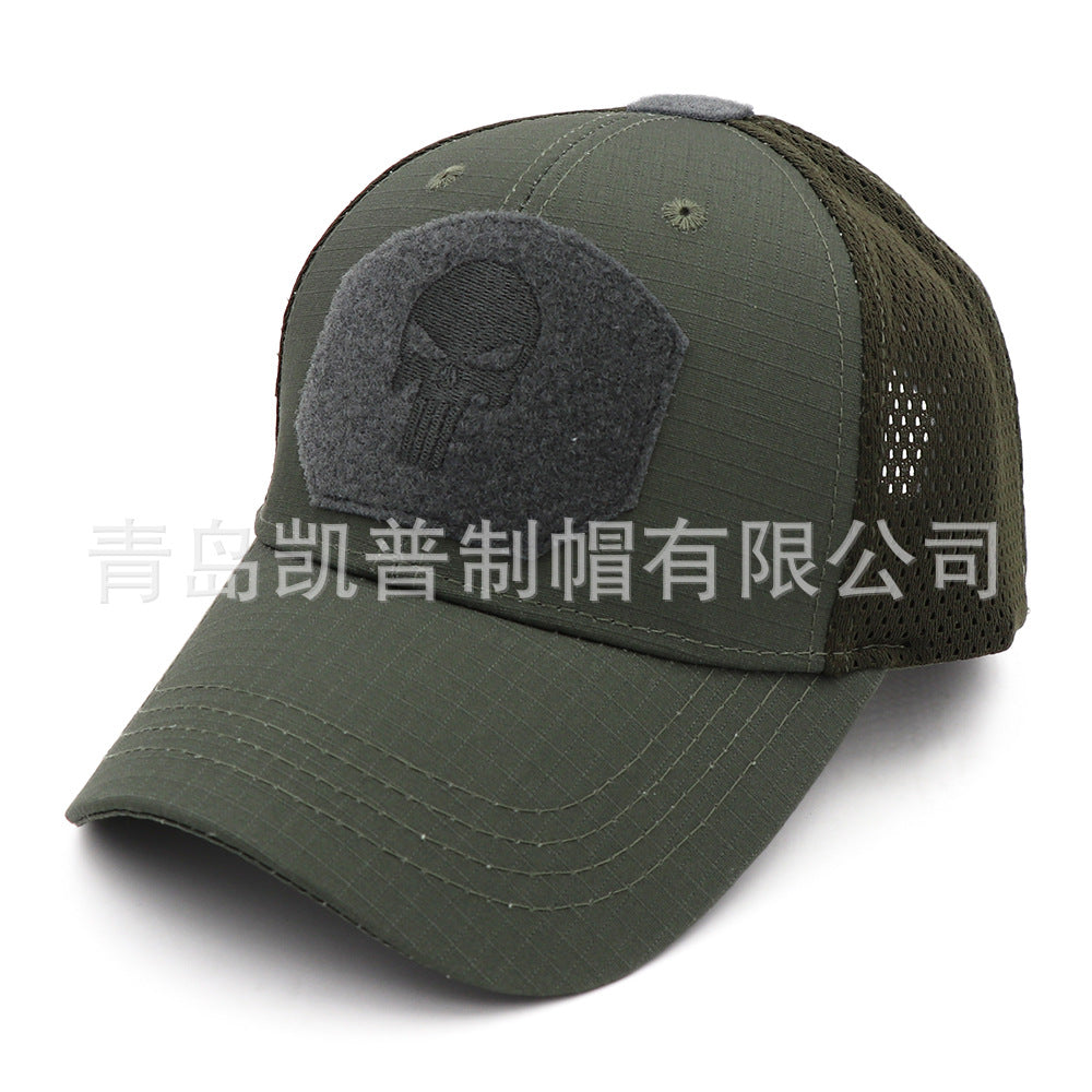 Wholesale Mountaineering Sun Visor Mesh Hat Velcro Baseball Cap