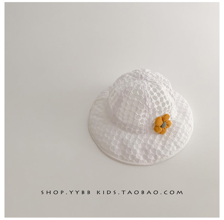 Wholesale Baby Thin Large Brim Sun Protection Breathable Fisherman Hat