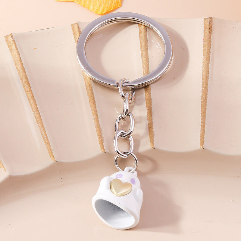 Wholesale Cute Ghost Metal Keychains