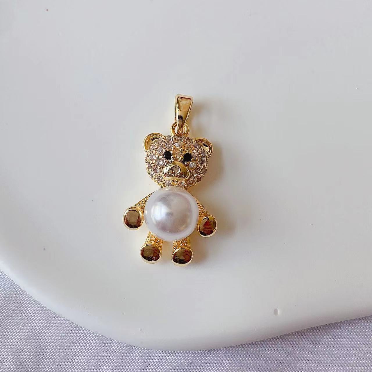 Wholesale 10PCS/pack Copper Micropaved Zirconia Necklace Accessories