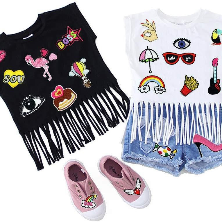 Wholesale Cartoon Embroidered Fabric Patches Iron On Appliques For Towels Clothing And Chic DIY Home Decor Fashion Accessory