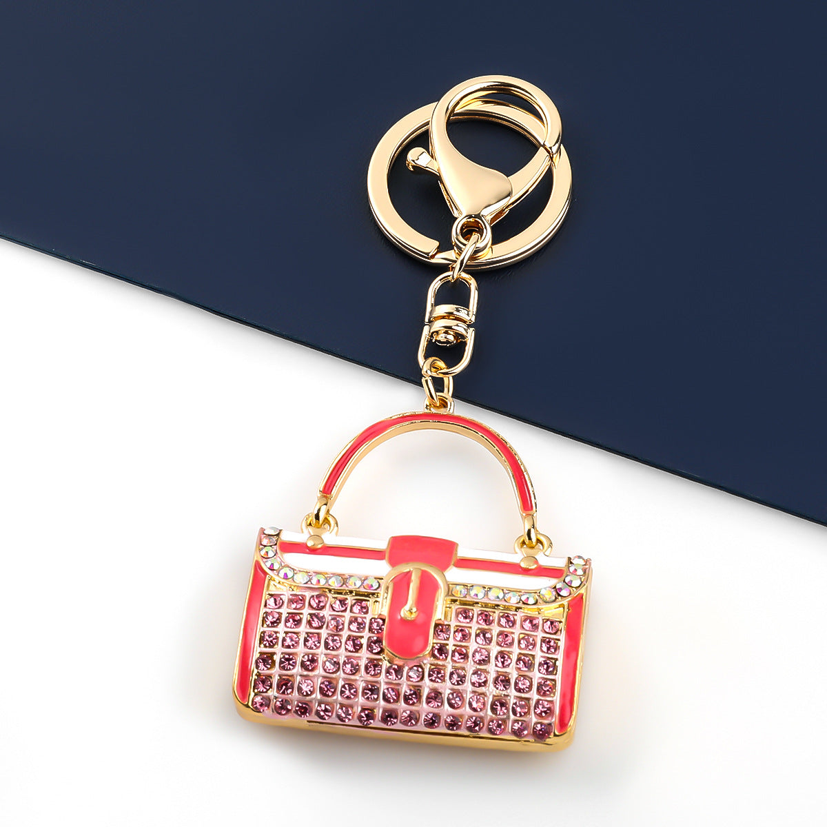 Wholesale Alloy Drop Oil Diamond Fashion Bag